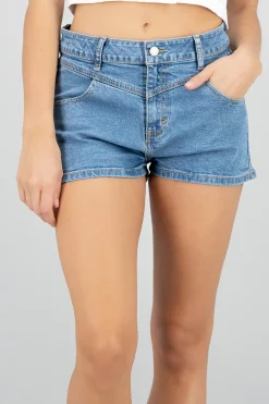 Shasa Front Cut Mini Shorts