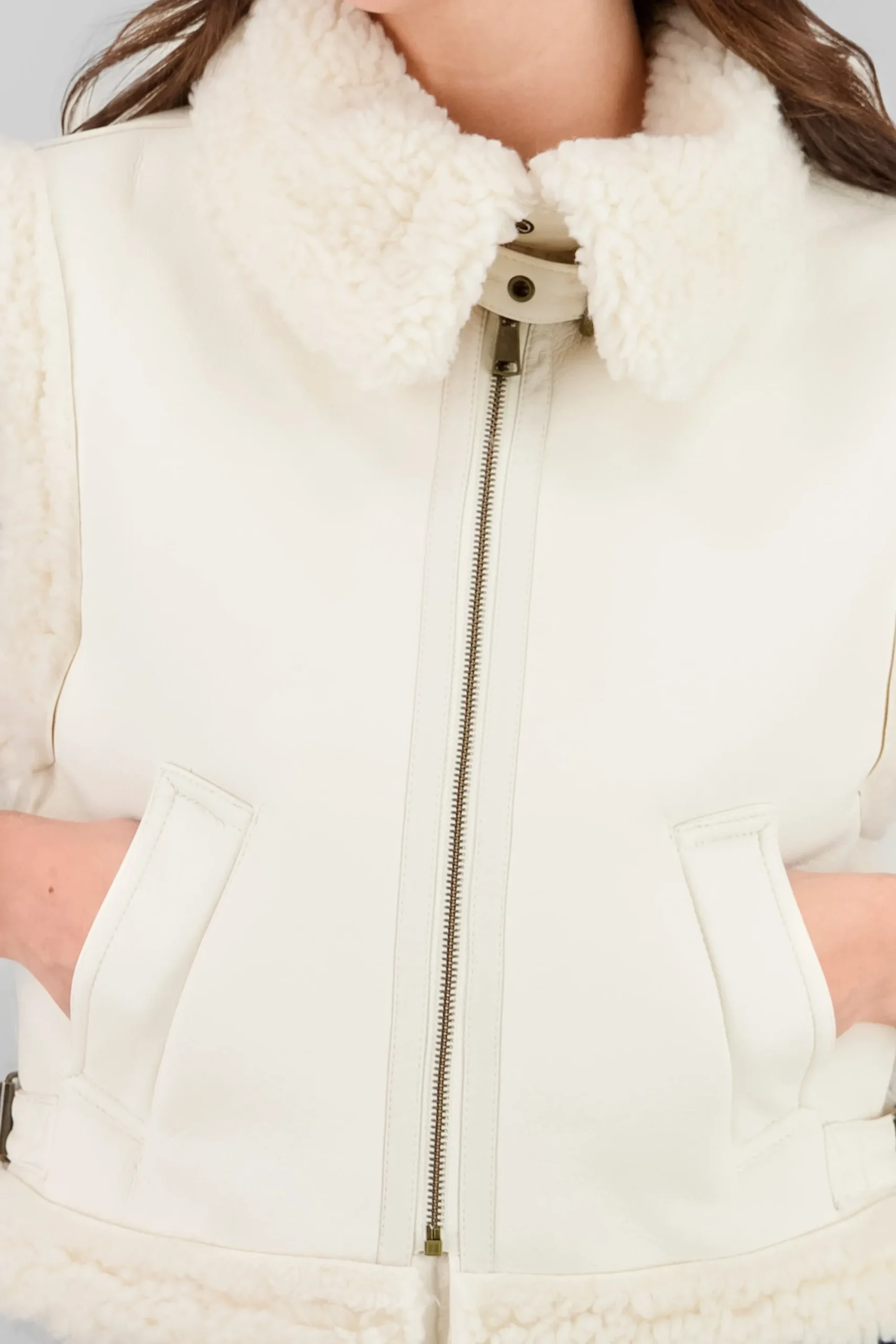 Shasa Fur Lined Vest