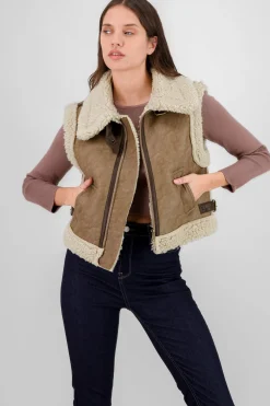 Shasa Fur Lined Vest