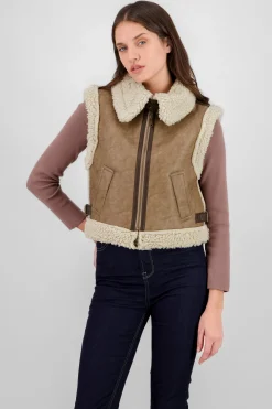Shasa Fur Lined Vest