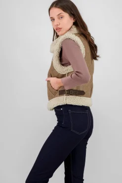Shasa Fur Lined Vest