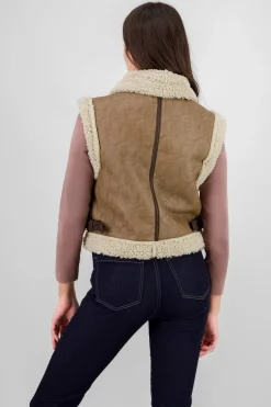 Shasa Fur Lined Vest