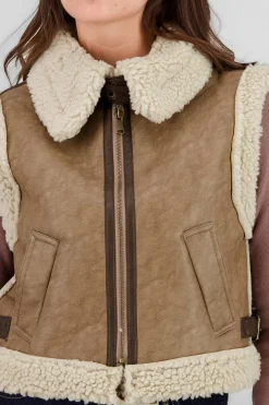 Shasa Fur Lined Vest