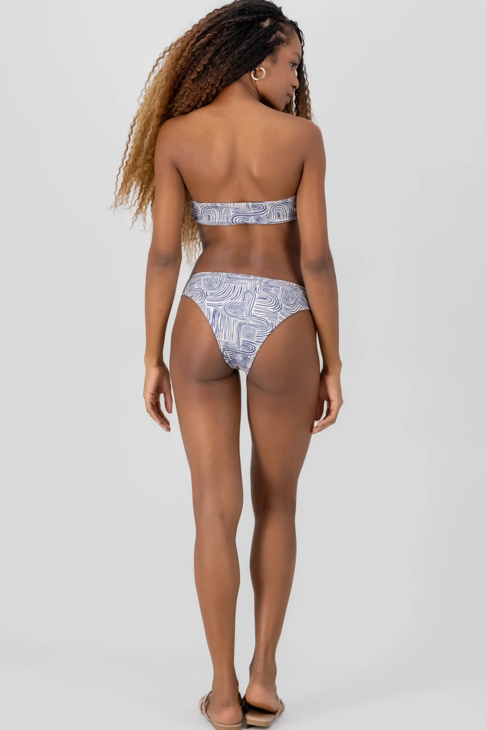 Shasa Geometric Print Bikini