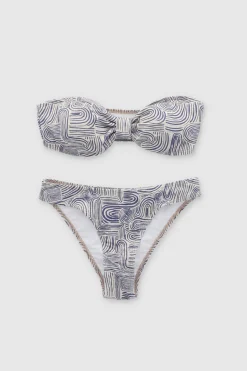 Shasa Geometric Print Bikini