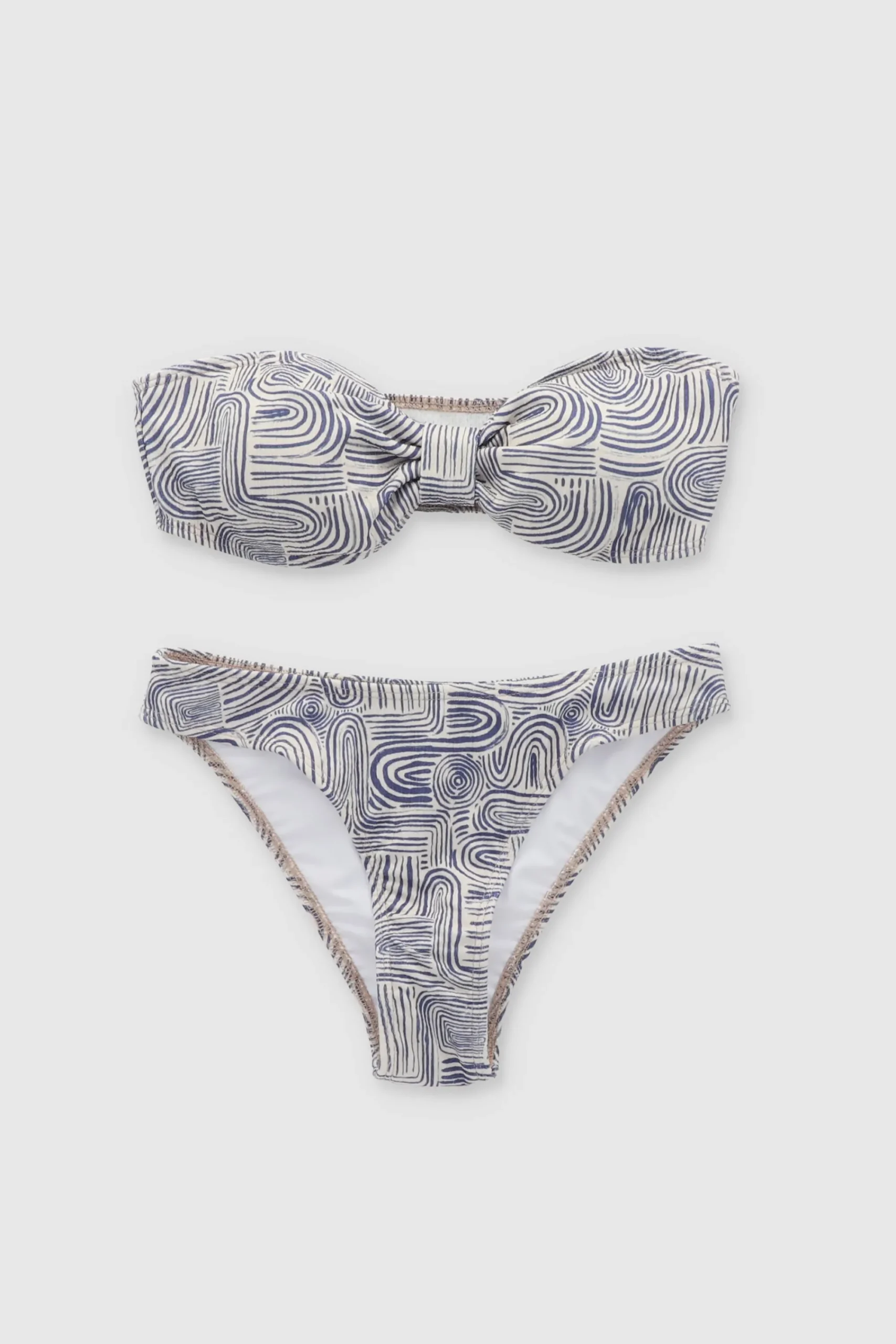 Shasa Geometric Print Bikini