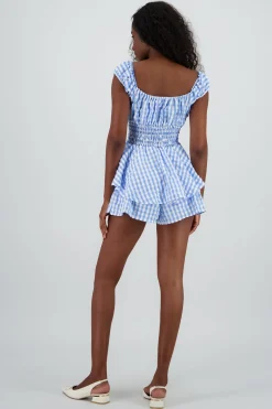 Shasa Gighman Ruffles Mini Dress