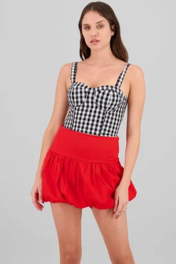 Shasa Gingham Corset