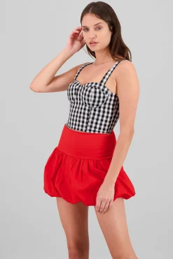Shasa Gingham Corset