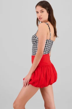 Shasa Gingham Corset