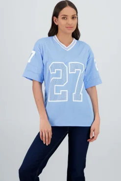 Shasa Glitter Number Sports T Shirt