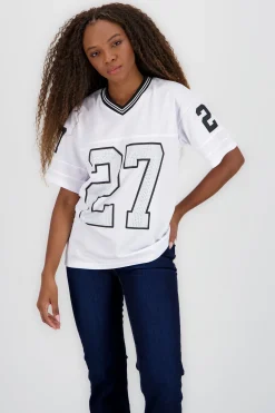 Shasa Glitter Number Sports T Shirt