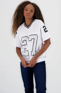Shasa Glitter Number Sports T Shirt