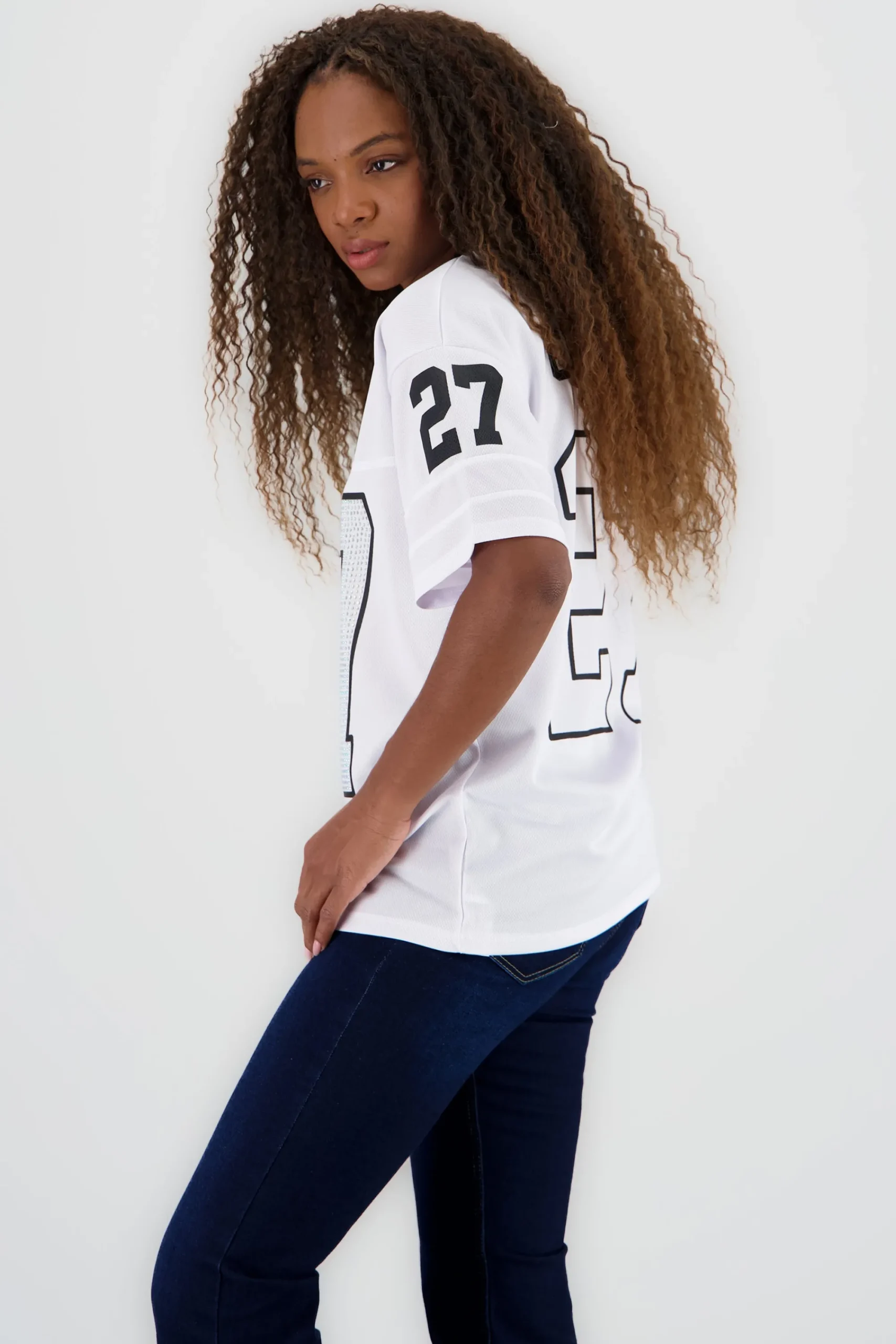 Shasa Glitter Number Sports T Shirt