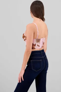 Shasa Gradient Mesh Corset