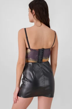 Shasa Gradient Mesh Corset