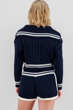 Shasa Half Zip Cardigan