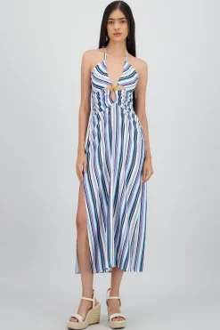 Shasa Halter Cut Out Dress
