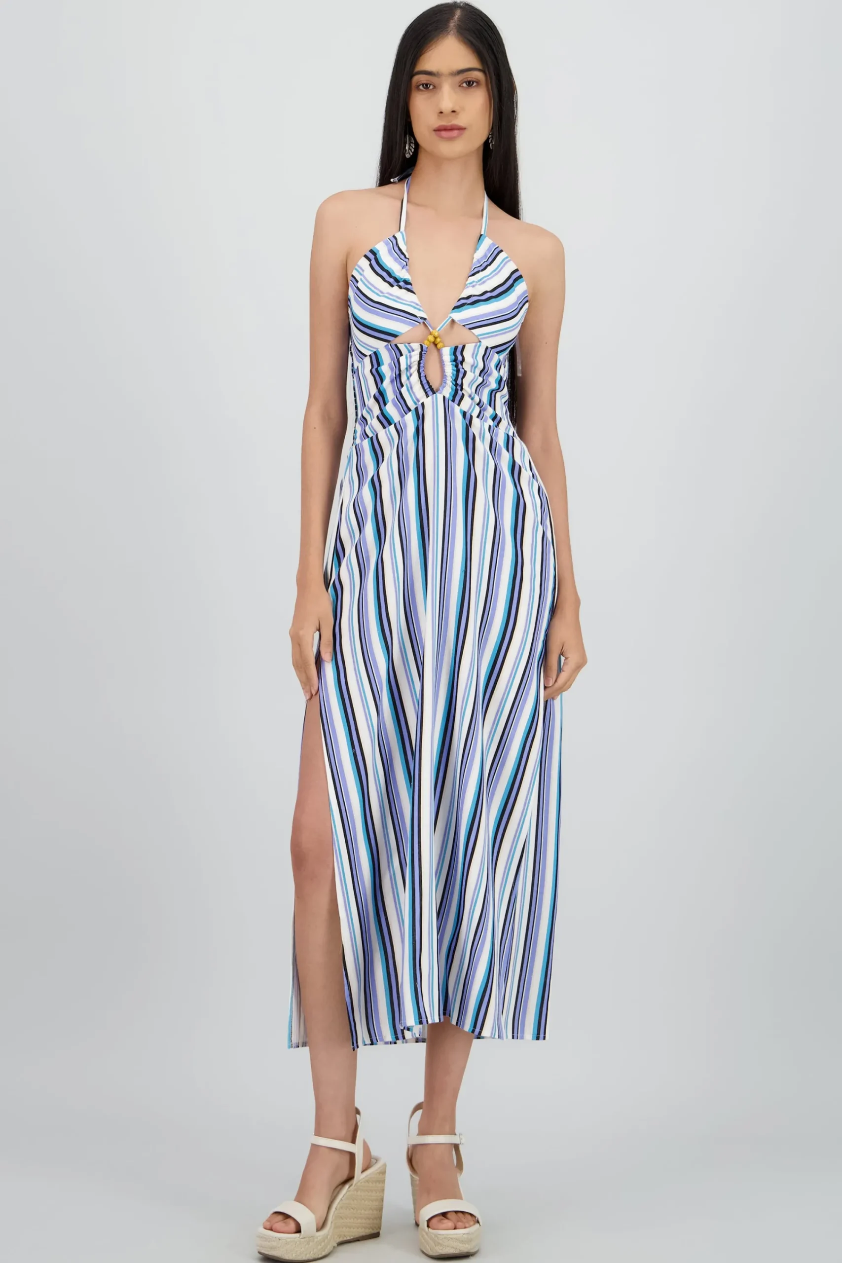 Shasa Halter Cut Out Dress