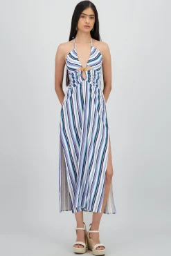 Shasa Halter Cut Out Dress