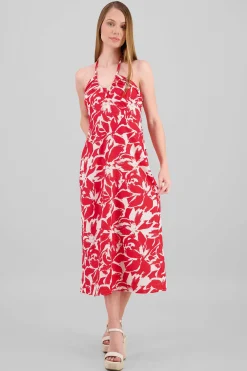 Shasa Halter Printed Dress