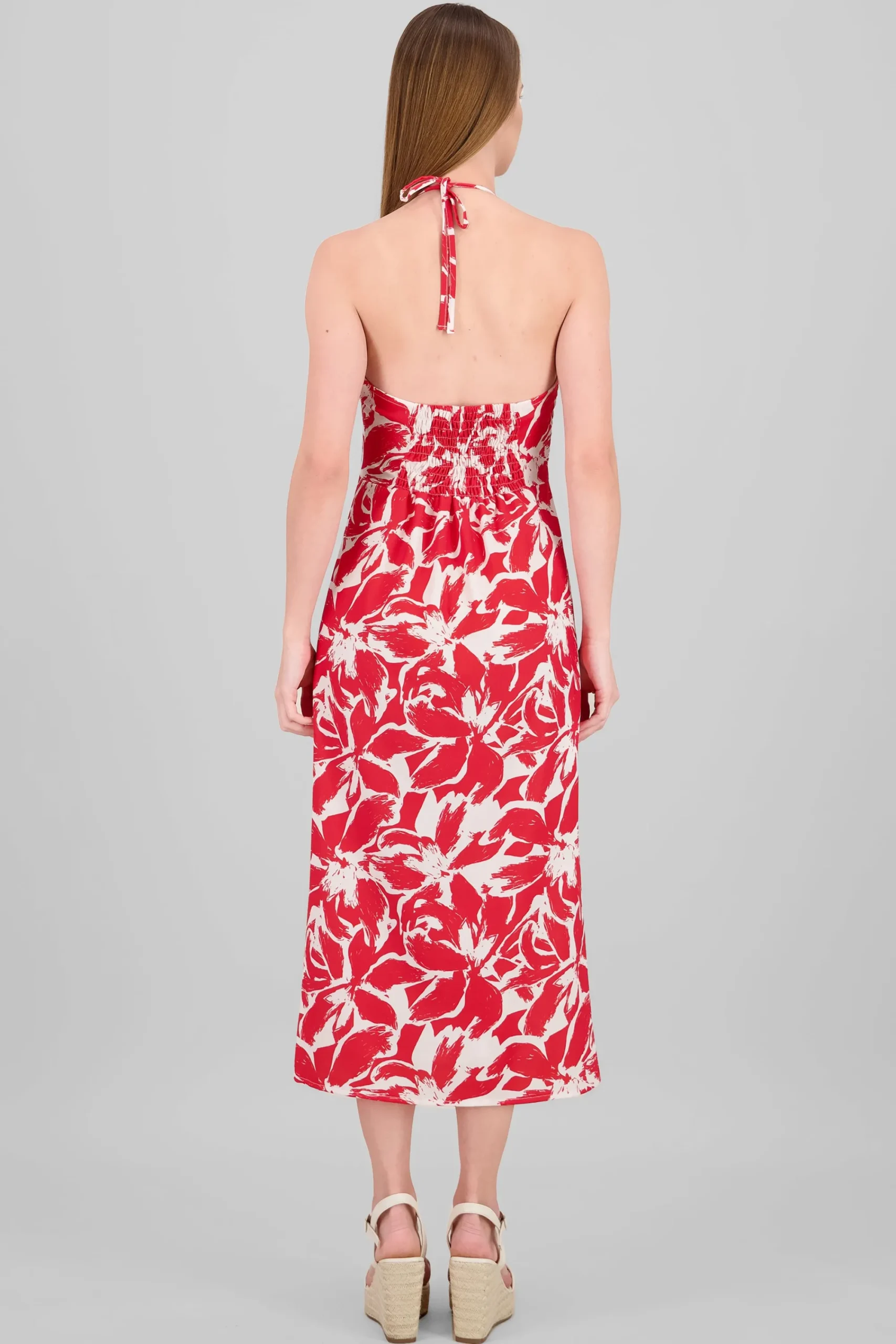 Shasa Halter Printed Dress