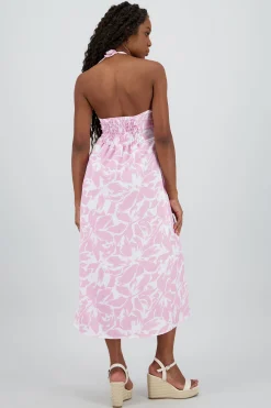 Shasa Halter Printed Dress