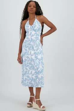 Shasa Halter Printed Dress
