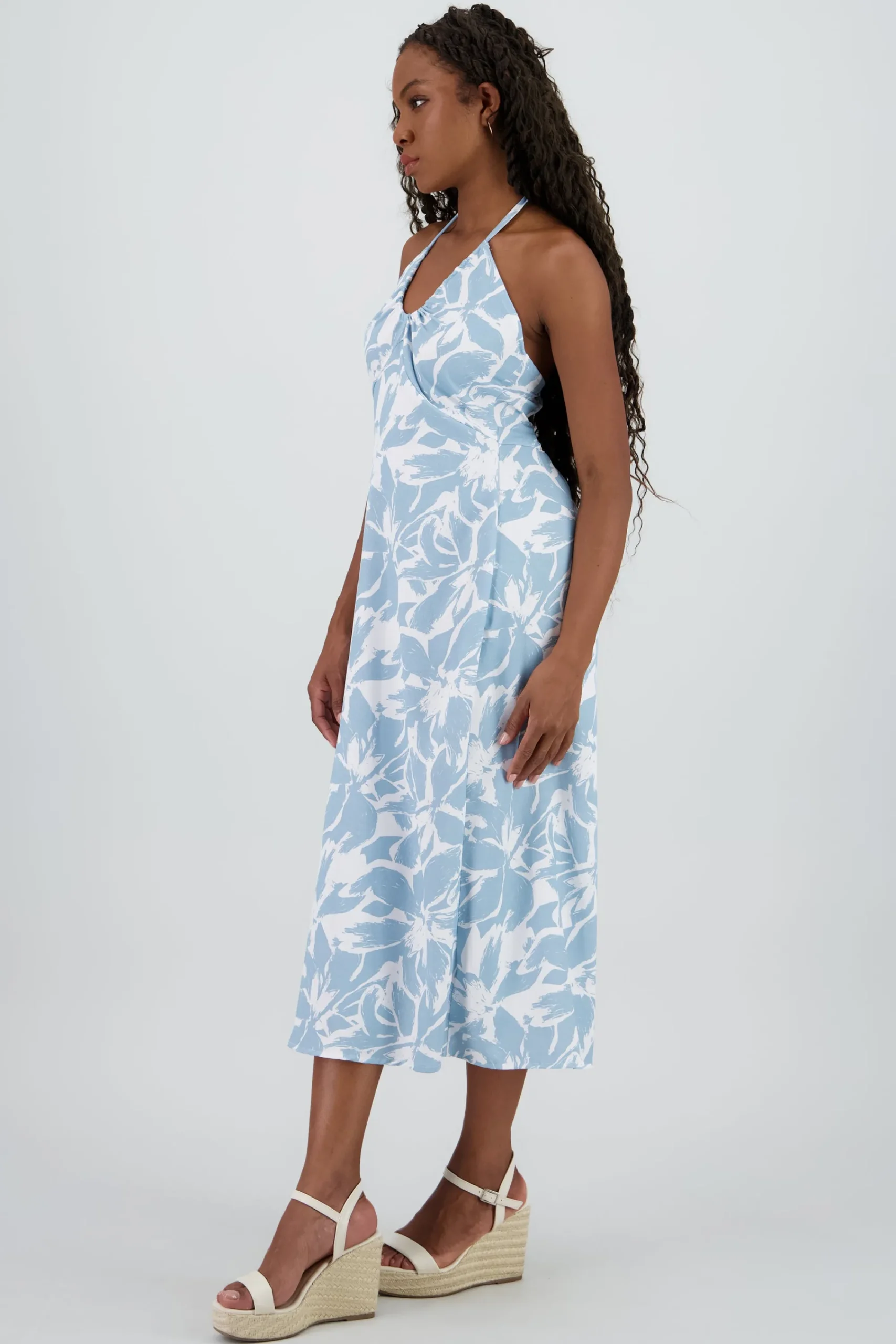 Shasa Halter Printed Dress