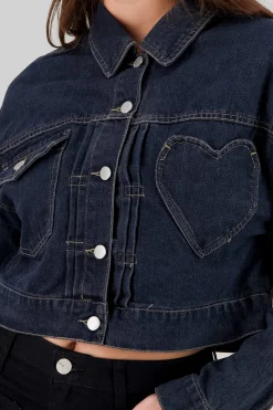 Shasa Heart Embroidered Jacket