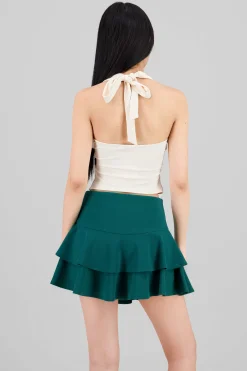 Shasa Heart Neckline Halter Top