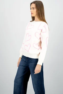 Shasa Heart Sweater