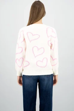Shasa Heart Sweater