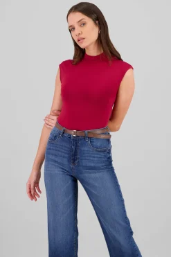 Shasa High Neck Bodysuit