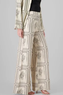 Shasa High Rise CactusPrint Pants