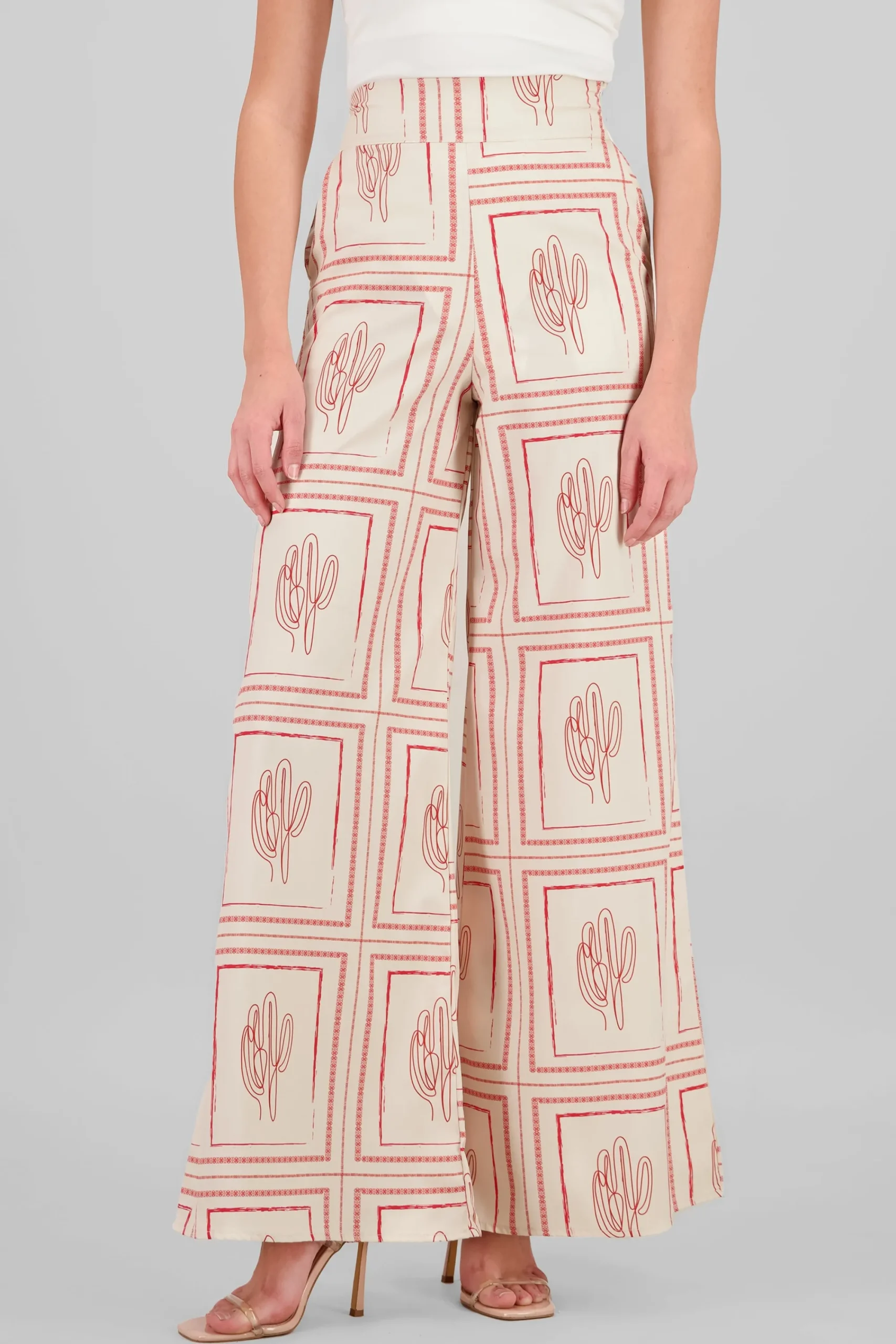 Shasa High Rise CactusPrint Pants