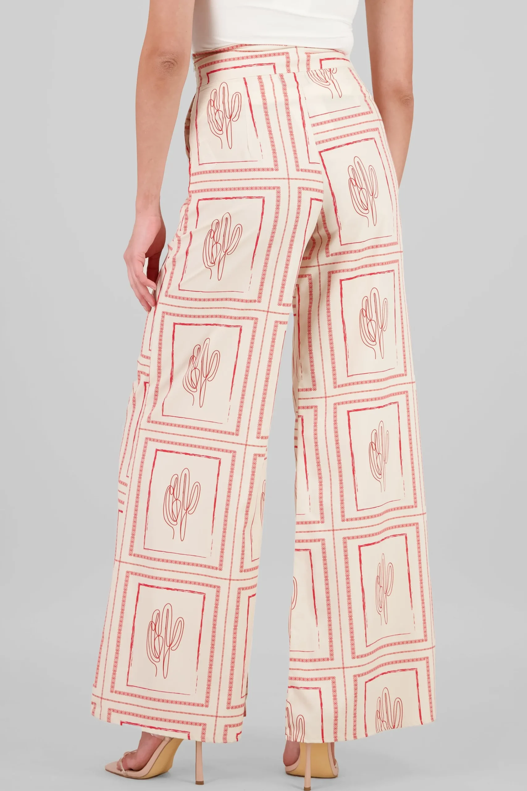 Shasa High Rise CactusPrint Pants