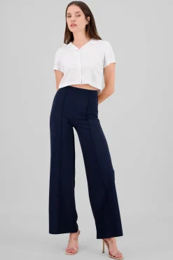 Shasa High Waist Wide Leg Pant
