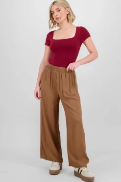 Shasa High waist wide leg pant