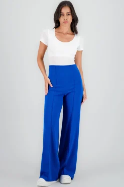 Shasa High Waist Wide Leg Pant