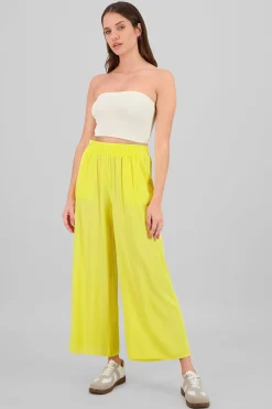 Shasa High waist wide leg pant