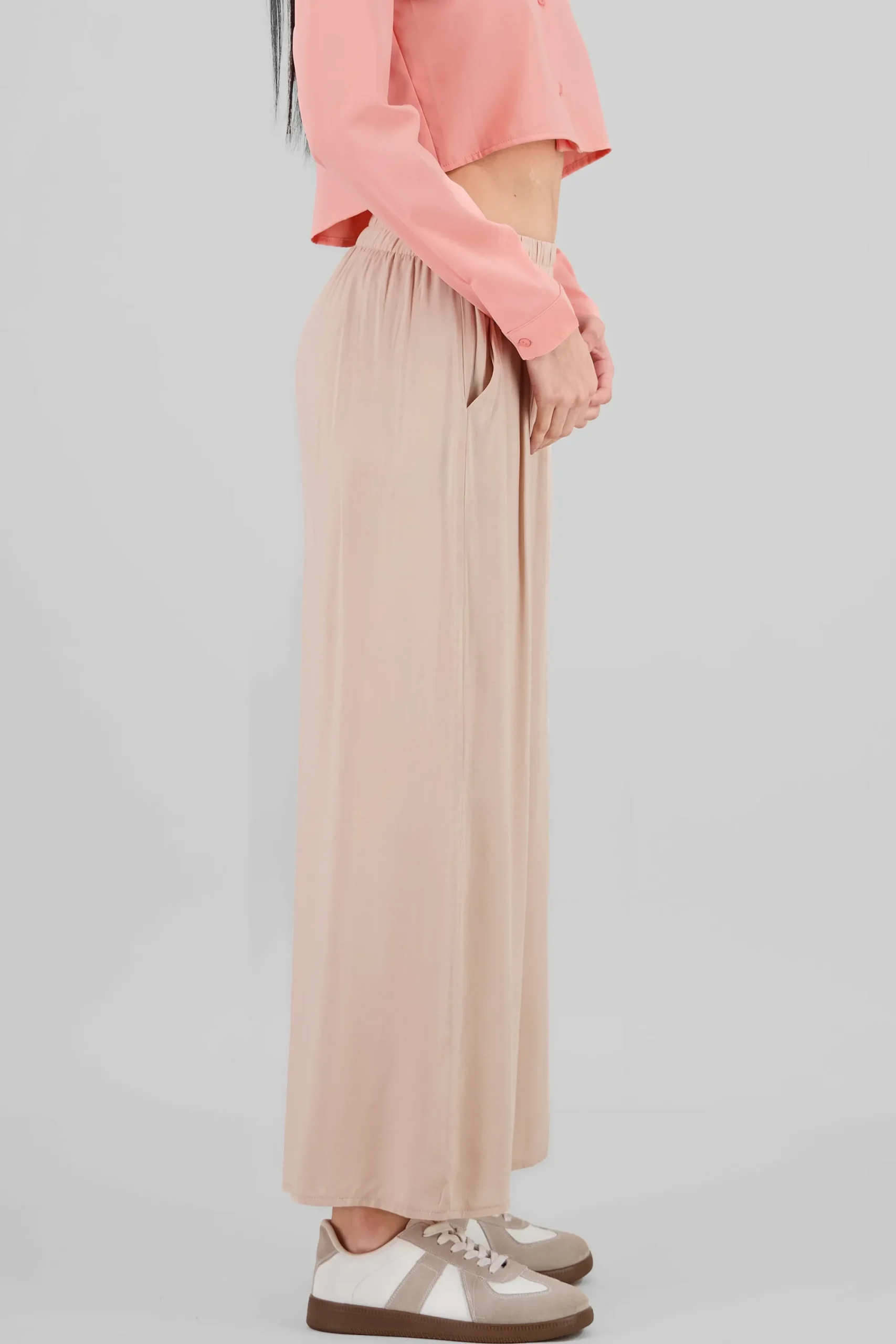Shasa High waist wide leg pant
