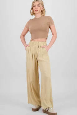Shasa High waist wide leg pant