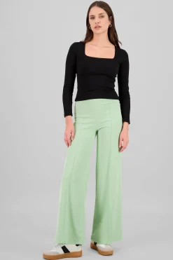 Shasa High Waist Wide Leg Pant