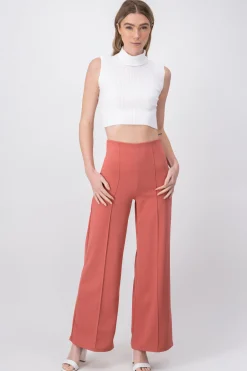 Shasa High Waist Wide Leg Pant