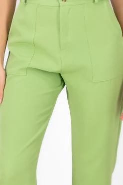 Shasa Highwaisted capri pant with pockets