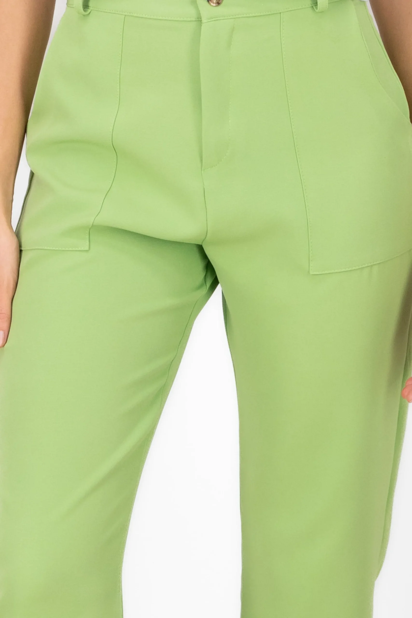 Shasa Highwaisted capri pant with pockets