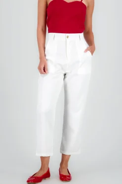 Shasa Highwaisted capri pant with pockets