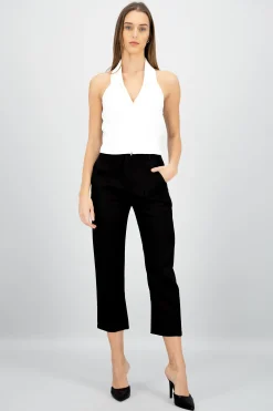 Shasa Highwaisted capri pant with pockets