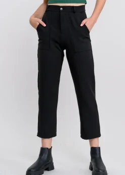 Shasa Highwaisted capri pant with pockets